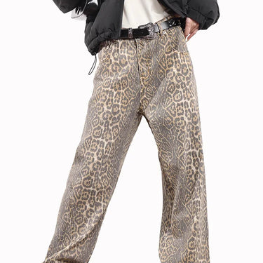 Ocelot Printed Jeans